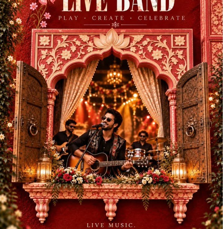 Live band performing at VYBE